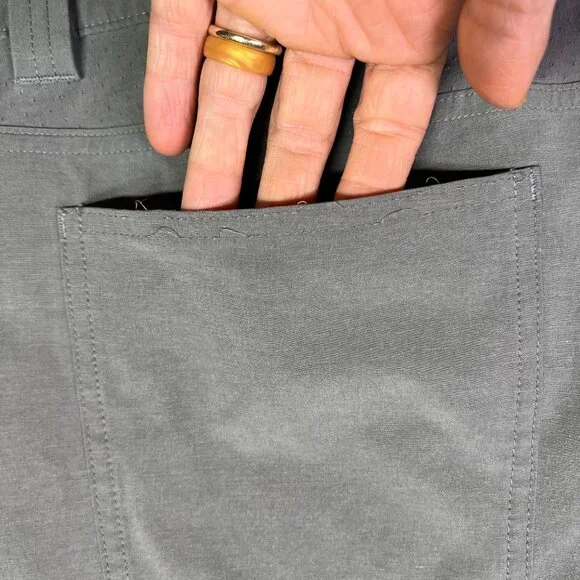 Simms Size 36 Grey Fishing Pants *Flaws - Picture 5 of 12